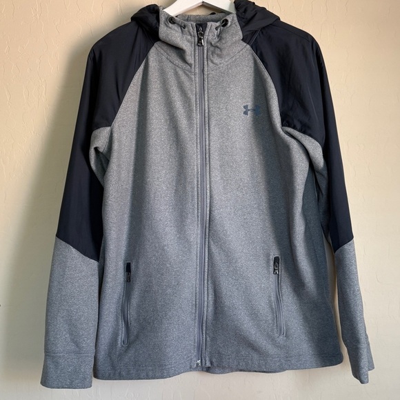 Under Armour Men’s Two-Tone Cold Gear Infrared Jacket Large - Picture 1 of 14